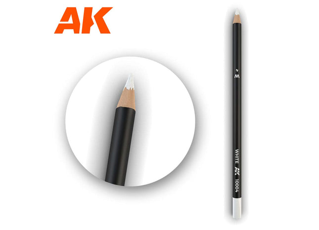 Gamers Guild AZ AK-Interactive AK10004 AK Interactive: Weathering Pencils for Modelling - White Golden Distribution International