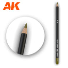 Gamers Guild AZ AK-Interactive AK10006 AK Interactive: Weathering Pencils for Modelling - Olive Green Golden Distribution International