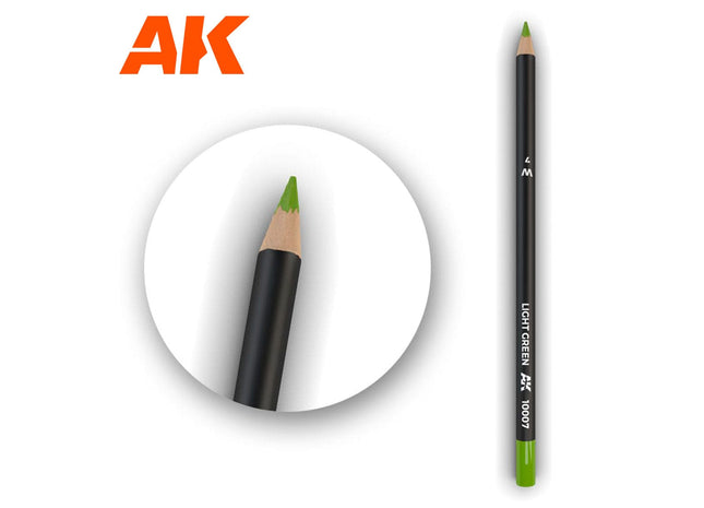 Gamers Guild AZ AK-Interactive AK10007 AK Interactive: Weathering Pencils for Modelling - Light Green Golden Distribution International