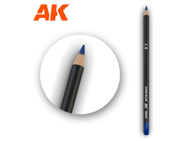 Gamers Guild AZ AK-Interactive AK10022 AK Interactive: Weathering Pencils for Modelling - Dark Blue Golden Distribution International