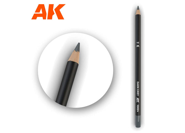 Gamers Guild AZ AK-Interactive AK10024 AK Interactive: Weathering Pencils for Modelling - Dark Grey Golden Distribution International