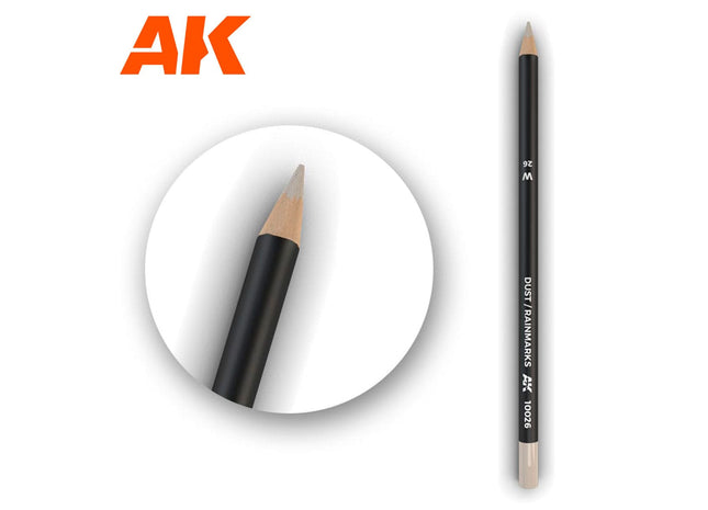 Gamers Guild AZ AK-Interactive AK10026 AK Interactive: Weathering Pencils for Modelling - Dust / Rainmarks Golden Distribution International