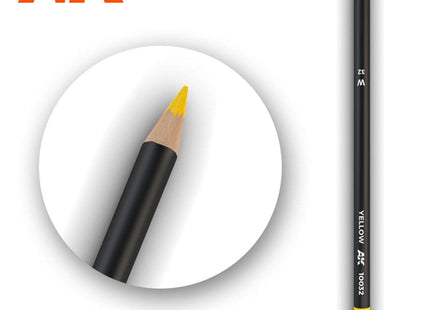 Gamers Guild AZ AK-Interactive AK10032 AK Interactive: Weathering Pencils for Modelling - Yellow Golden Distribution International