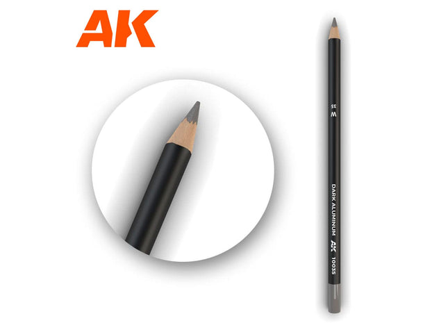 Gamers Guild AZ AK-Interactive AK10035 AK Interactive: Weathering Pencils for Modelling - Dark Aluminum Golden Distribution International
