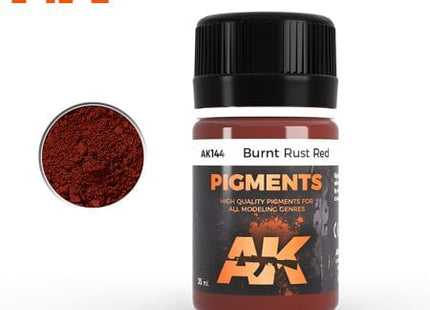 Gamers Guild AZ AK-Interactive AK144 Pigment Burnt Rust Red Golden Distribution International