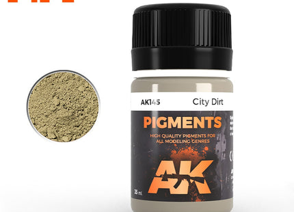 Gamers Guild AZ AK-Interactive AK145 Pigment City Dirt Golden Distribution International