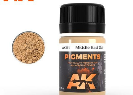 Gamers Guild AZ AK-Interactive AK147 Pigment Middle East Soil Golden Distribution International