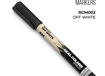 Gamers Guild AZ AK Interactive AKRCM002: AK Interactive Real Colors Markers Off White (Pre-Order) LSG