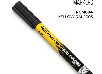 Gamers Guild AZ AK Interactive AKRCM004: AK Interactive Real Colors Markers Yellow RAL 1003 (Pre-Order) LSG