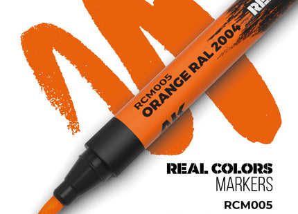 Gamers Guild AZ AK Interactive AKRCM005: AK Interactive Real Colors Markers Orange RAL 2004 (Pre-Order) LSG