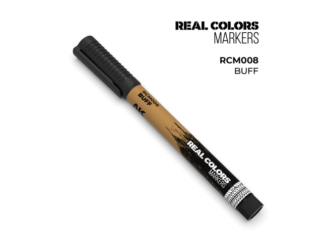 Gamers Guild AZ AK Interactive AKRCM008: AK Interactive Real Colors Markers Buff (Pre-Order) LSG