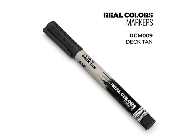 Gamers Guild AZ AK Interactive AKRCM009: AK Interactive Real Colors Markers Deck Tan (Pre-Order) LSG