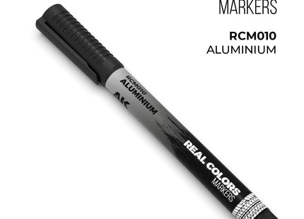 Gamers Guild AZ AK Interactive AKRCM010: AK Interactive Real Colors Markers - Aluminium (Pre-Order) LSG