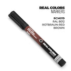 Gamers Guild AZ AK Interactive AKRCM019: AK Interactive Real Colors Markers - Rotbraun-Red Brown RAL 8012 (Pre-Order) LSG