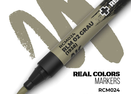 Gamers Guild AZ AK Interactive AKRCM024: AK Interactive Real Colors Markers - RLM 02 Grau (1938) (Pre-Order) LSG