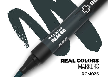 Gamers Guild AZ AK Interactive AKRCM025: AK Interactive Real Colors Markers - RLM 66 (Pre-Order) LSG