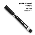 Gamers Guild AZ AK Interactive AKRCM033: AK Interactive Real Colors Markers - Flat Black (Pre-Order) LSG