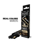 Gamers Guild AZ AK Interactive AKRCM101: AK Interactive Real Colors Markers - Tools (3ct) (Pre-Order) LSG
