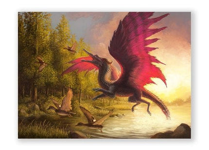 Gamers Guild AZ Alison Johnstun Alison Johnstun Art Playmat - Loch Dragon Discontinue