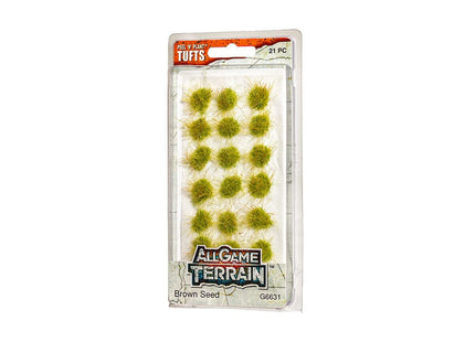 Gamers Guild AZ All Game Terrain All Game Terrain: Peel 'n' Plant Tufts - Brown Seed All Game Terrain