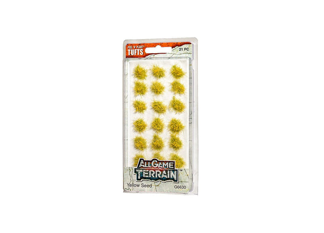 Gamers Guild AZ All Game Terrain All Game Terrain: Peel 'n' Plant Tufts - Yellow Seed All Game Terrain