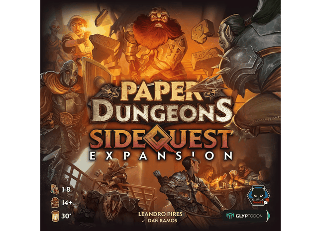 Gamers Guild AZ Alley Cat Games Paper Dungeons - Side Quest Expansion AGD