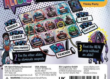 Gamers Guild AZ Allplay Alibis (Pre-Order) Asmodee