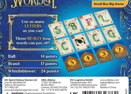 Gamers Guild AZ Allplay Wordsy (Pre-Order) Asmodee