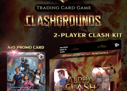 Gamers Guild AZ Alpha Clash Alpha Clash TCG: Clashgrounds 2-Player Clash Kit Southern Hobby