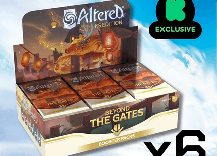 altered kickstarter booster box Altered: Beyond the Gates Booster Display