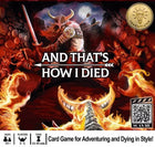 Gamers Guild AZ And That's How I Died (Pre-Order) Gamers Guild AZ