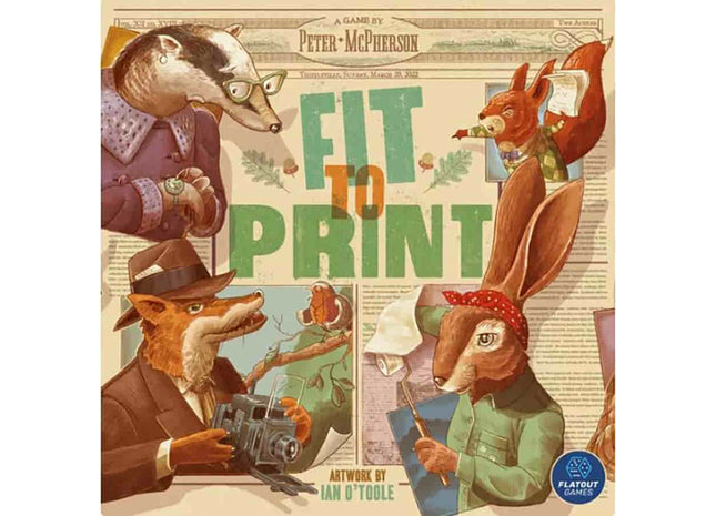 Gamers Guild AZ APE Games, Luminary Games Fit to Print GTS