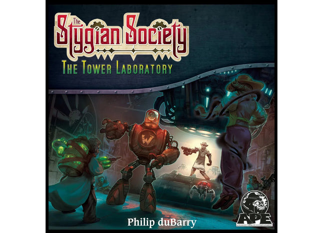 Gamers Guild AZ APE Games The Stygian Society: The Tower Laboratory - Black Friday Golden Goose Games