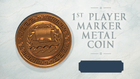 Gamers Guild AZ Apeiron Games Pillars of Heracles - First Player Marker Metal Coin Kickstarter