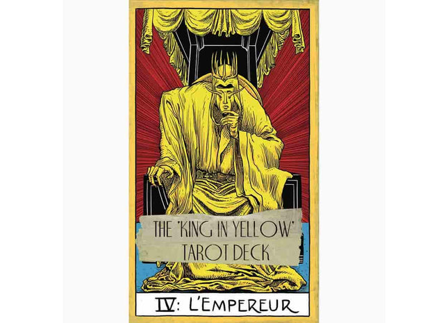 Gamers Guild AZ Arc Dream Publishing The King in Yellow Tarot Deck (Pre-Order) GTS