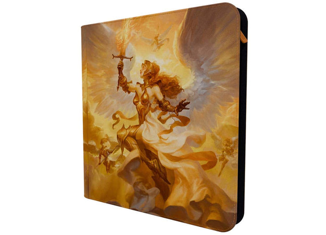 Gamers Guild AZ Arcane Fortress Arcane Fortress: Angels & Demons - Righteous Judgement 12-Pocket Zipper Binder GTS
