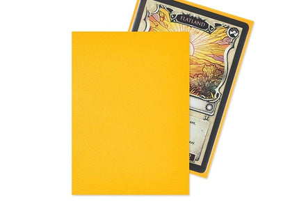 Gamers Guild AZ Arcane Fortress Arcane Fortress: Dynasty Collection: Sun Gold Matte Sleeves 105ct GTS