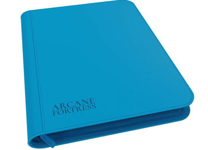 Gamers Guild AZ Arcane Fortress Arcane Fortress: Neon Color: Neon Blue 9-Pocket Binder (Pre-Order) GTS