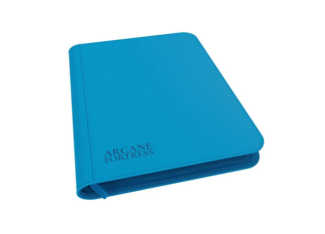 Gamers Guild AZ Arcane Fortress Arcane Fortress: Neon Color: Neon Blue 9-Pocket Binder (Pre-Order) GTS