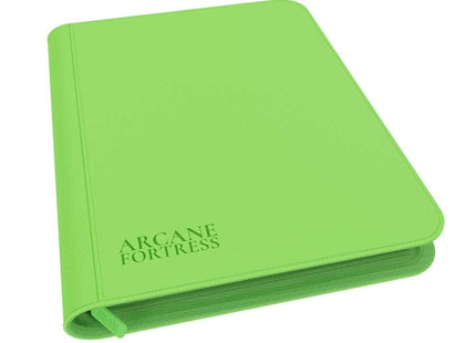 Gamers Guild AZ Arcane Fortress Arcane Fortress: Neon Color: Neon Green 9-Pocket Binder (Pre-Order) GTS