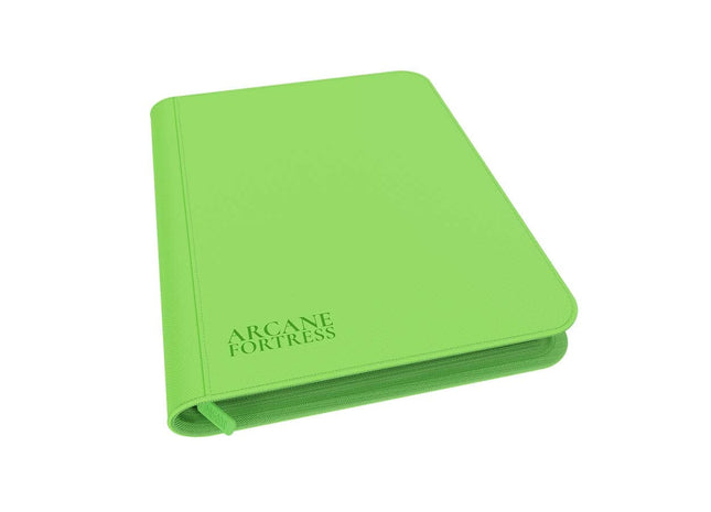 Gamers Guild AZ Arcane Fortress Arcane Fortress: Neon Color: Neon Green 9-Pocket Binder (Pre-Order) GTS