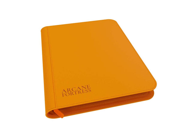 Gamers Guild AZ Arcane Fortress Arcane Fortress: Neon Color: Neon Orange 9-Pocket Binder (Pre-Order) GTS