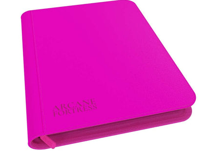 Gamers Guild AZ Arcane Fortress Arcane Fortress: Neon Color: Neon Pink 9-Pocket Binder (Pre-Order) GTS