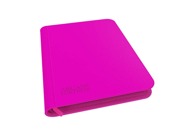 Gamers Guild AZ Arcane Fortress Arcane Fortress: Neon Color: Neon Pink 9-Pocket Binder (Pre-Order) GTS