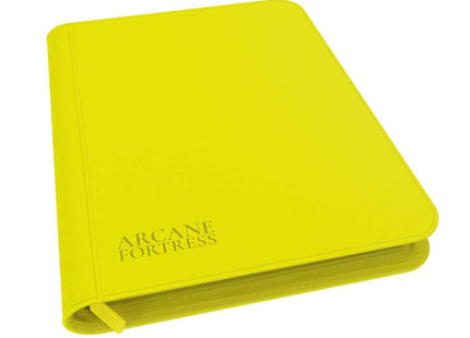 Gamers Guild AZ Arcane Fortress Arcane Fortress: Neon Color: Neon Yellow 9-Pocket Binder (Pre-Order) GTS
