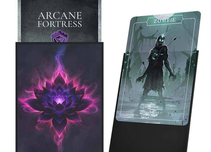 Gamers Guild AZ Arcane Fortress Arcane Fortress: Prestige Collection: Cursed Lotus Matte Sleeves 100ct GTS