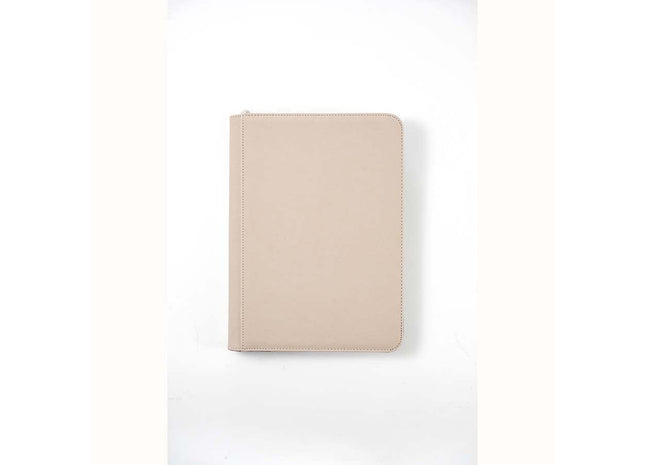 Gamers Guild AZ Arcane Fortress Arcane Fortress: Solid Color: Cream 9-Pocket Binder (Pre-Order) GTS