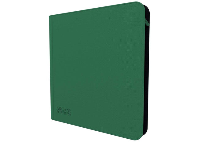 Gamers Guild AZ Arcane Fortress Arcane Fortress: Solid Color: Green 12-Pocket Binder (Pre-Order) GTS