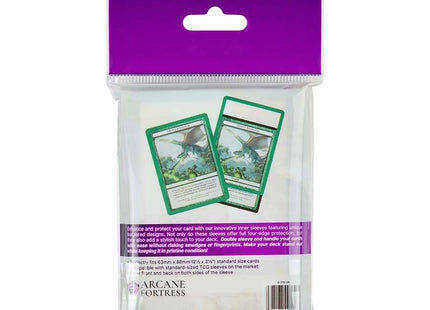 Gamers Guild AZ Arcane Fortress Arcane Fortress: Solid Color: Green Grove Synergy Inner Sleeves Standard (Pre-Order) GTS