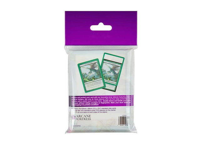Gamers Guild AZ Arcane Fortress Arcane Fortress: Solid Color: Green Grove Synergy Inner Sleeves Standard (Pre-Order) GTS